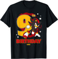 Sonic Hedgehog Epic Shadow 9Th Big Chest T-Shirt - Unique Graphic Unisex - T-Shirt, Sweatshirt, Hoodie