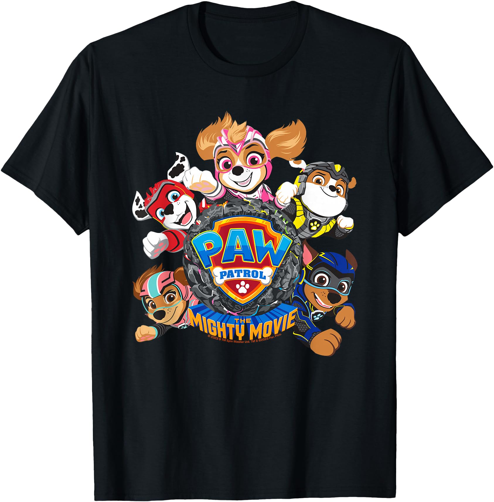 Exclusive Paw Patrol Mighty Movie Flying Hoodie - Streetwear Style Unisex - T-Shirt, Sweatshirt, Hoodie