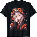 Handcrafted Halloween Anime Pumpkin Hoodie - Streetwear Style for Adults - T-Shirt, Sweatshirt, Hoodie
