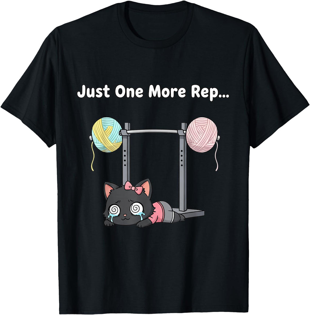 Exclusive Just One More Rep Sweatshirt - Aesthetic Graphic for Adults - T-Shirt, Sweatshirt, Hoodie