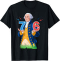 6 7 7 6 George Washington Seven Six Sweatshirt - Unique Graphic Unisex - T-Shirt, Sweatshirt, Hoodie