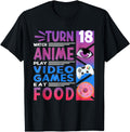Exclusive 18Th Anime Gamer Food Hoodie - Trendy Graphic Men Women - T-Shirt, Sweatshirt, Hoodie
