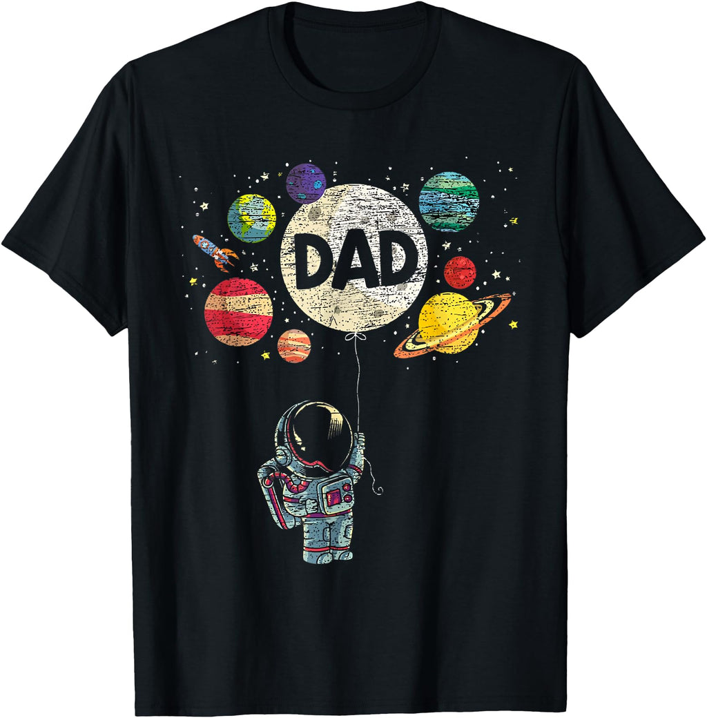 Exclusive Dad Space Astronaut Family T-Shirt - Custom Art Print Men Women - T-Shirt, Sweatshirt, Hoodie