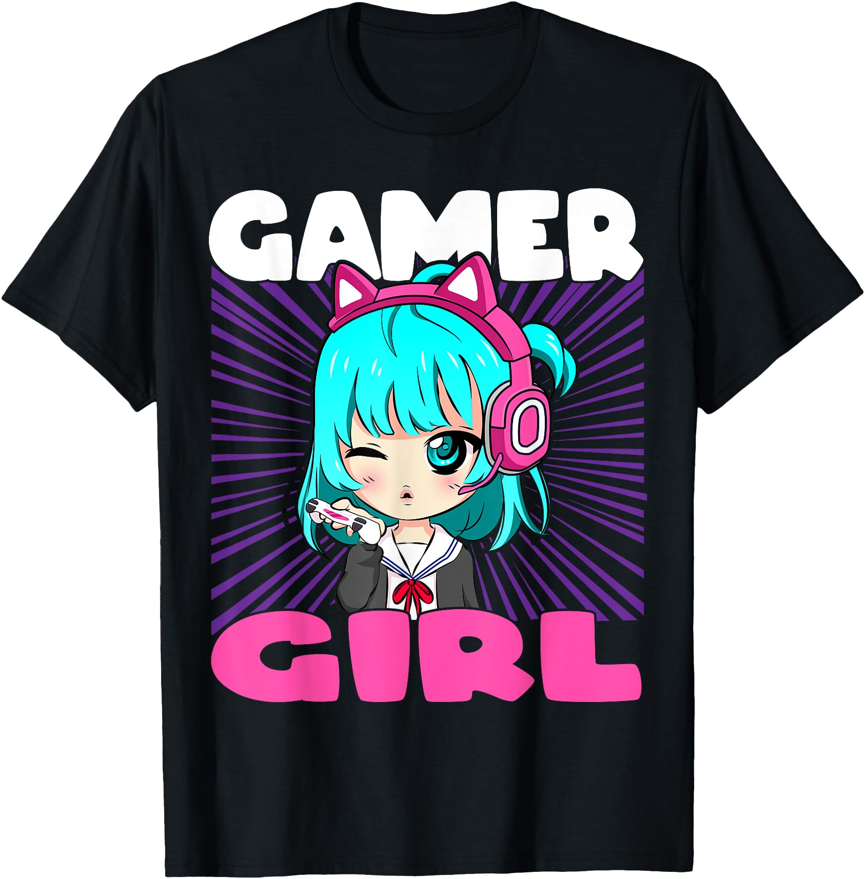 Anime And Gaming Chibi Video Games Sweatshirt - Fun Novelty Design Unisex - T-Shirt, Sweatshirt, Hoodie