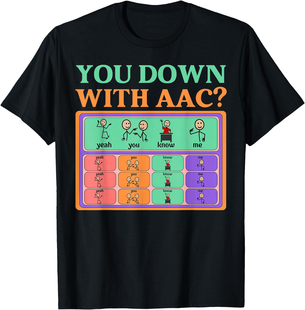 Original Aac Awareness Alternative Hoodie - Aesthetic Graphic Unisex - T-Shirt, Sweatshirt, Hoodie
