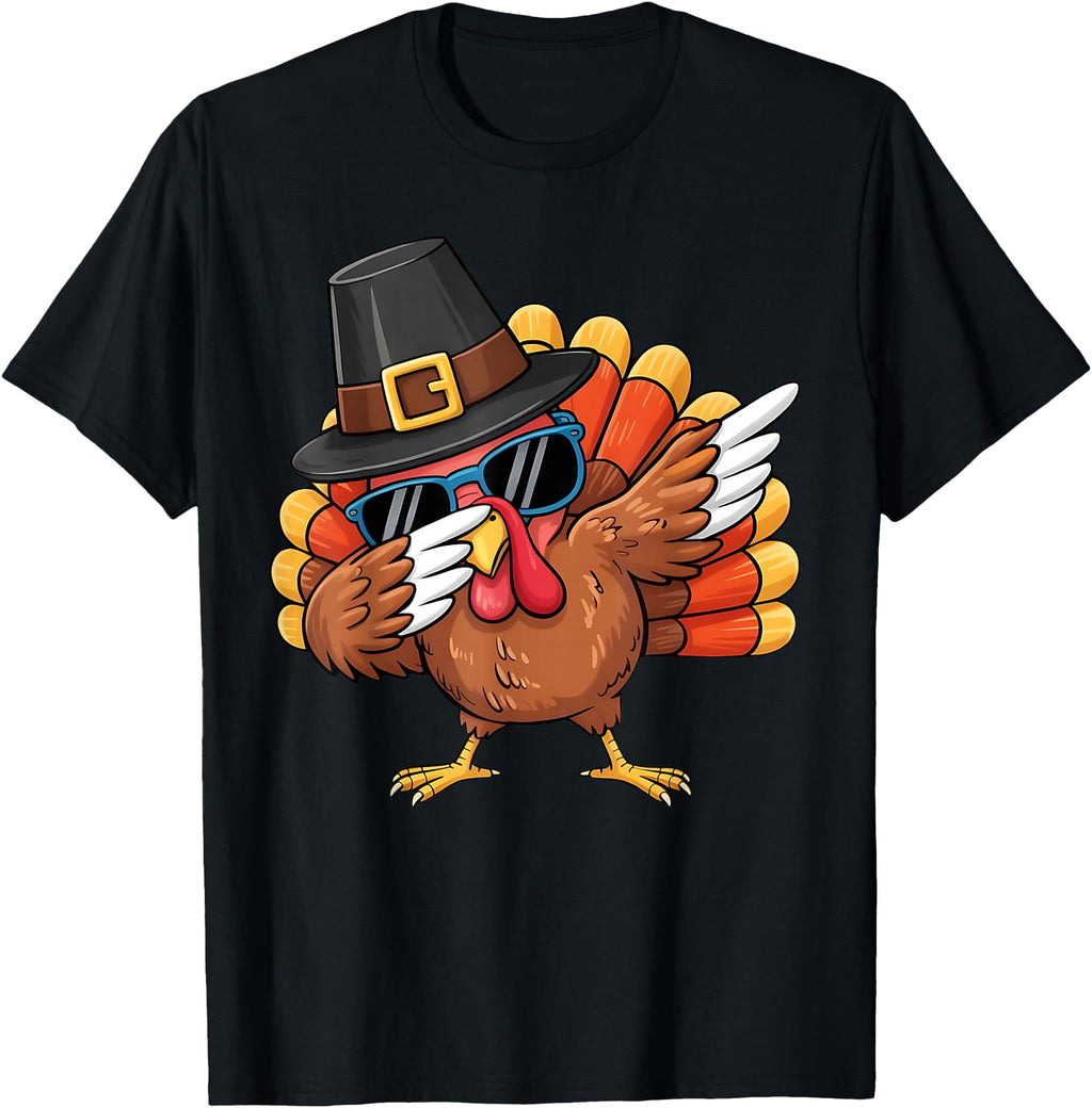 Handcrafted Dabbing Turkey Sweatshirt - Streetwear Style Unisex - T-Shirt, Sweatshirt, Hoodie