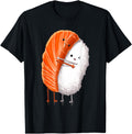 Original Sushi Hugging Salmon Sweatshirt - Fun Novelty Design Men Women - T-Shirt, Sweatshirt, Hoodie