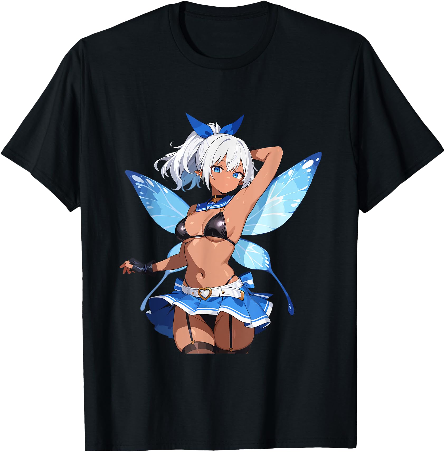 Original Waifu Sexy Anime Fairy T-Shirt - Fun Novelty Design for Adults - T-Shirt, Sweatshirt, Hoodie