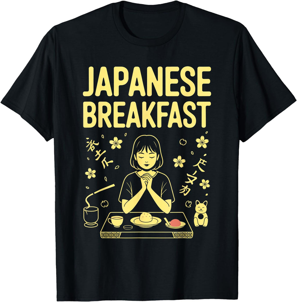 Authentic Japanese Breakfast Zen Morning T-Shirt - Graphic Print Unisex - T-Shirt, Sweatshirt, Hoodie