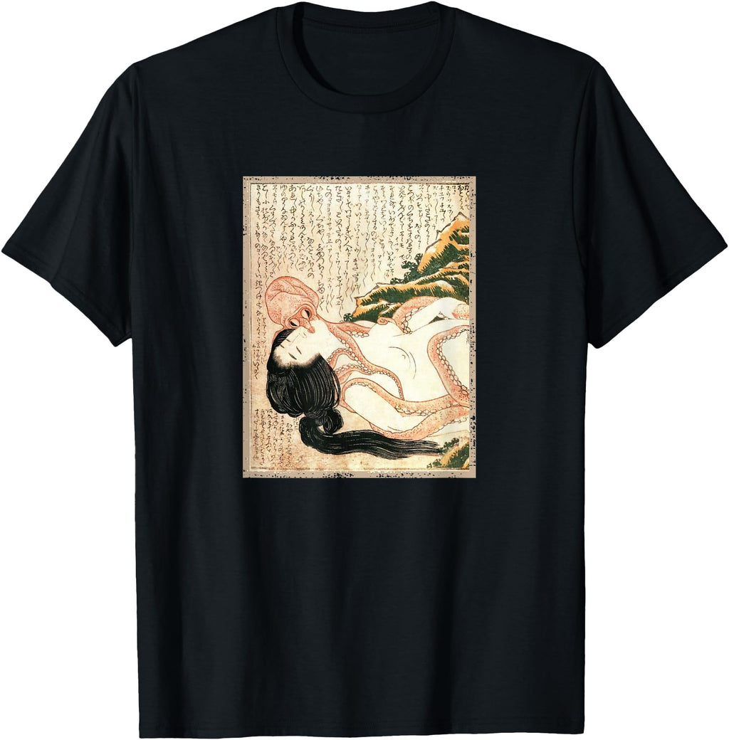 Dream Fisherman S Wife Katsushika T-Shirt - Aesthetic Graphic Men Women - T-Shirt, Sweatshirt, Hoodie