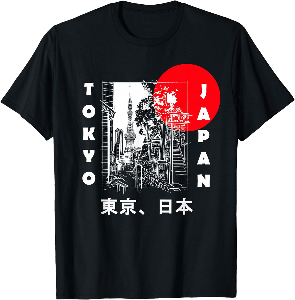 Original Japan Aesthetic Comic Sweatshirt - Fun Novelty Design for Adults - T-Shirt, Sweatshirt, Hoodie