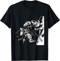 Adventure Cat Rock Climber Anime T-Shirt - Custom Art Print Unisex - T-Shirt, Sweatshirt, Hoodie