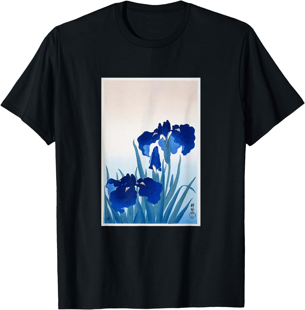 Authentic Aesthetic Japanese Iris T-Shirt - Unique Graphic for Adults - T-Shirt, Sweatshirt, Hoodie
