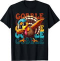 Exclusive Thanksgiving Turkey Dab T-Shirt - Aesthetic Graphic for Adults - T-Shirt, Sweatshirt, Hoodie