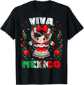 Handcrafted Viva Mexico Mexican Flag Hoodie - Graphic Print Men Women - T-Shirt, Sweatshirt, Hoodie