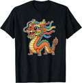 Exclusive Chibi Chinese Dragon Rare T-Shirt - Minimalist Print Men Women - T-Shirt, Sweatshirt, Hoodie