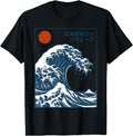 Exclusive Great Wave Otaku Surfing Sweatshirt - Trendy Graphic for Adults - T-Shirt, Sweatshirt, Hoodie