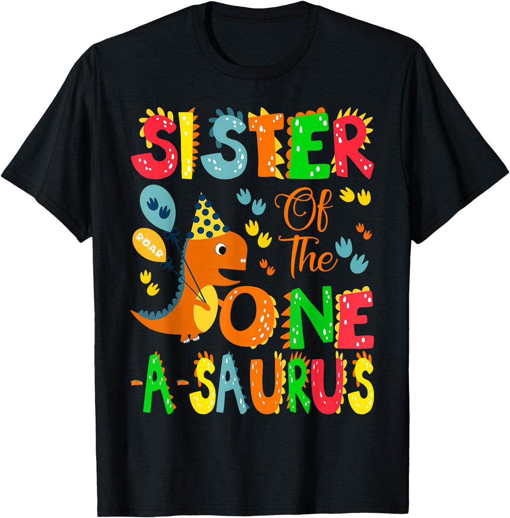Exclusive Sister One Saurus 1St Sweatshirt - Trendy Graphic Unisex - T-Shirt, Sweatshirt, Hoodie