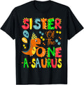 Exclusive Sister One Saurus 1St Sweatshirt - Trendy Graphic Unisex - T-Shirt, Sweatshirt, Hoodie
