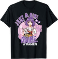 Handcrafted Just Who Loves Anime T-Shirt - Casual Everyday Wear Men Women - T-Shirt, Sweatshirt, Hoodie