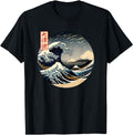 Handcrafted Great Wave Kanagawa Sweatshirt - Fun Novelty Design Unisex - T-Shirt, Sweatshirt, Hoodie
