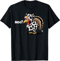 Authentic Turkey Moo Thanksgiving T-Shirt - Graphic Print Unisex - T-Shirt, Sweatshirt, Hoodie