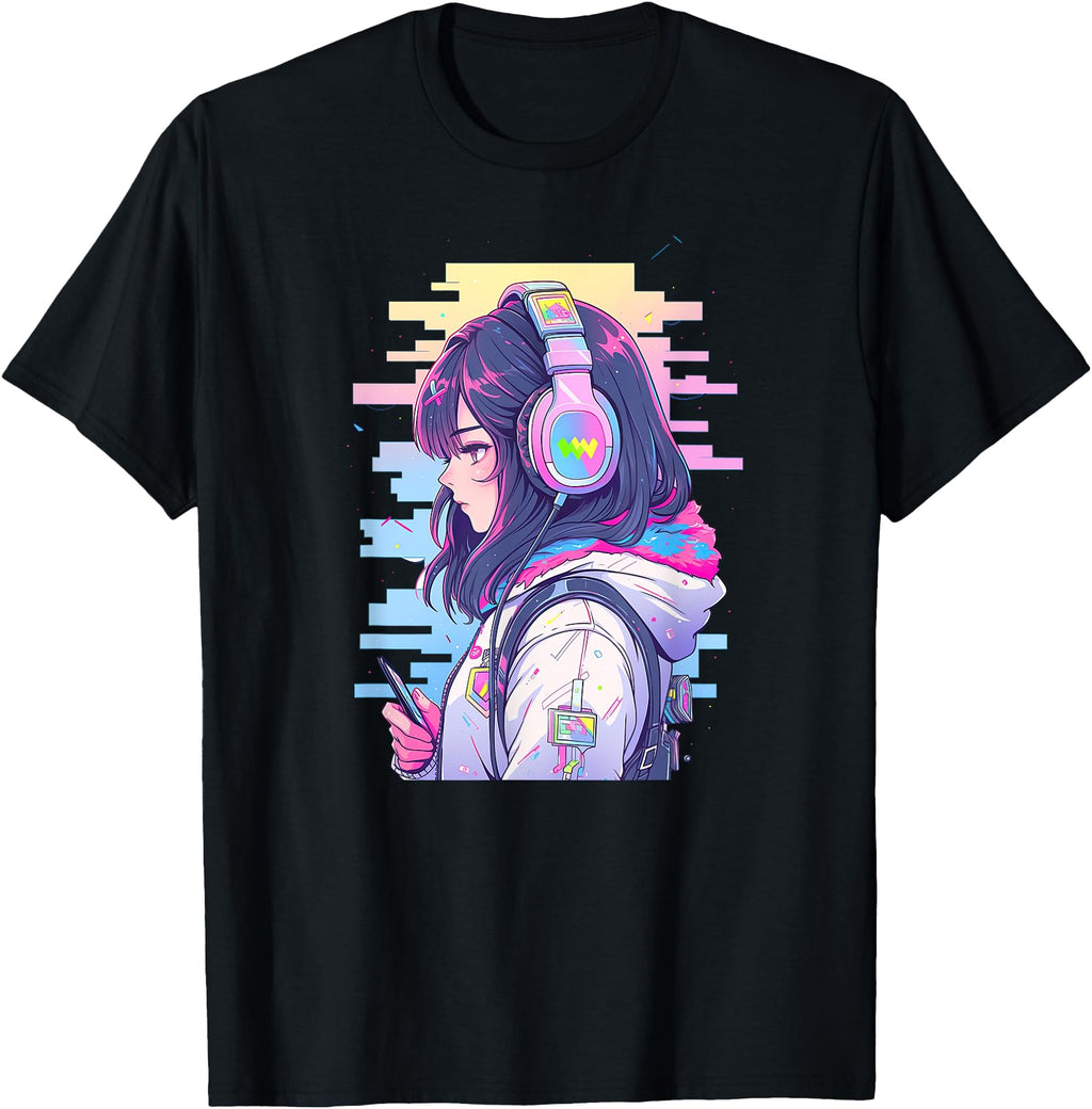 Handcrafted Gamer Pastel Japan T-Shirt - Fun Novelty Design Men Women - T-Shirt, Sweatshirt, Hoodie