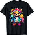 Exclusive Colorful Teddy Bear Rare T-Shirt - Streetwear Style Men Women - T-Shirt, Sweatshirt, Hoodie
