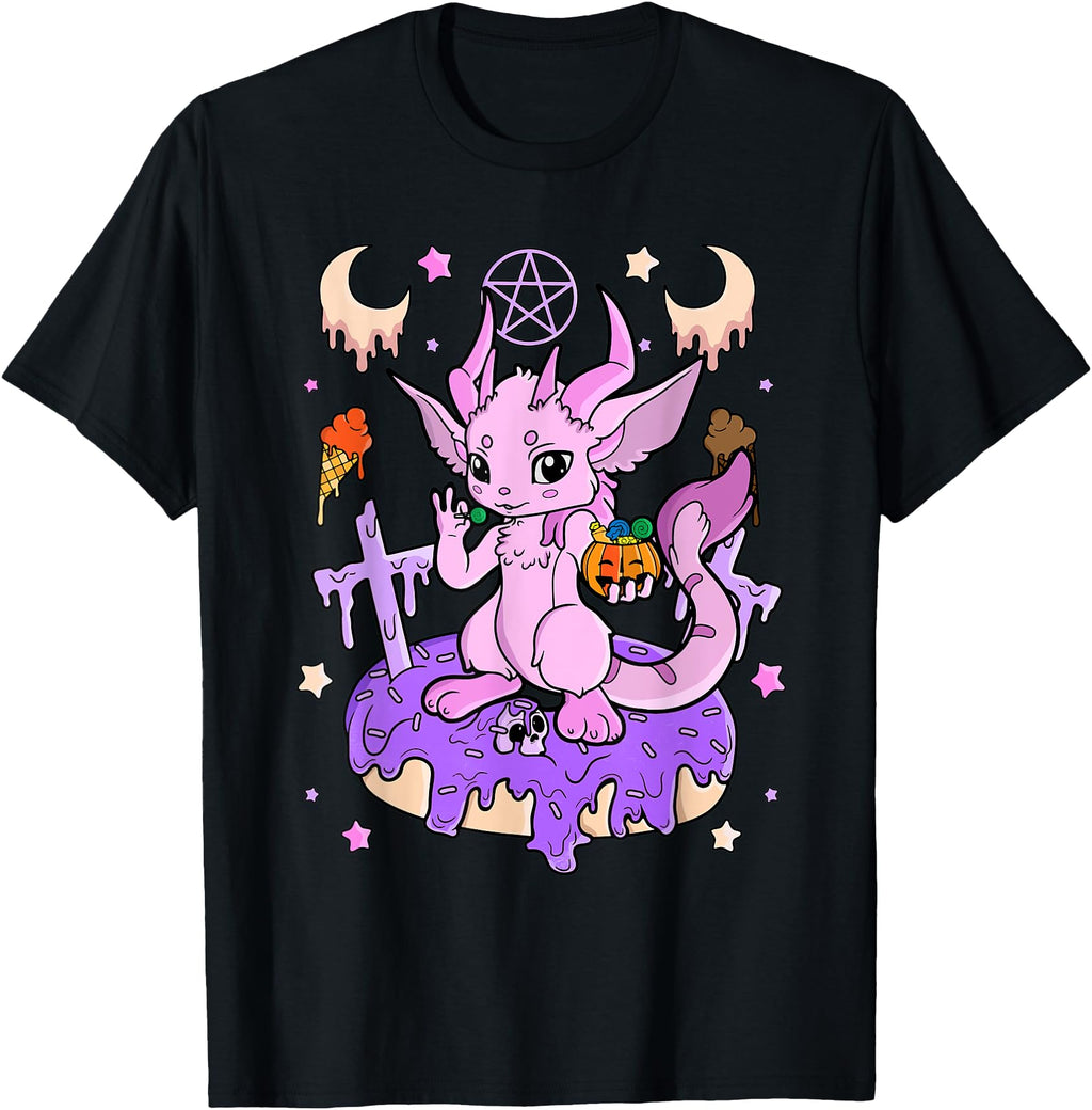 Exclusive Horror Pastel Goth Creepy Sweatshirt - Graphic Print Unisex - T-Shirt, Sweatshirt, Hoodie