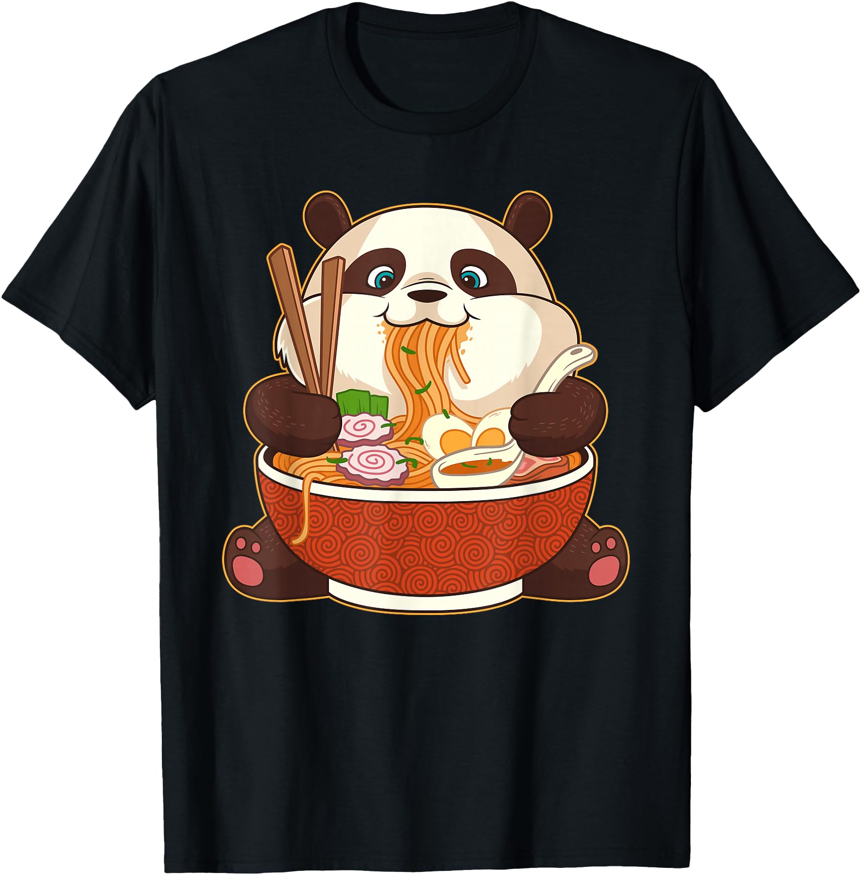 Original Kawaii Anime Panda Otaku Sweatshirt - Novelty Apparel for Adults - T-Shirt, Sweatshirt, Hoodie