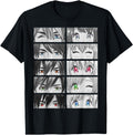 Exclusive Anime Faces Kawaii Eyes T-Shirt - Aesthetic Graphic Men Women - T-Shirt, Sweatshirt, Hoodie