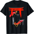 Fushimi Inari Shrine Japanese Artist T-Shirt - Aesthetic Graphic Unisex - T-Shirt, Sweatshirt, Hoodie
