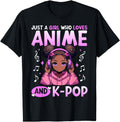 Authentic Just Who Loves Anime And K Hoodie - Streetwear Style for Adults - T-Shirt, Sweatshirt, Hoodie