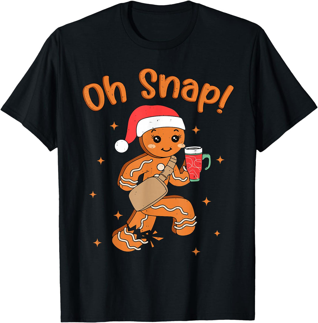 Oh Snap Gingerbread Artist Sweatshirt - Fun Novelty Design Unisex - T-Shirt, Sweatshirt, Hoodie