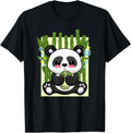 Kawaii Bubble Tea Boba Panda Japanese Hoodie - Custom Art Print Men Women - T-Shirt, Sweatshirt, Hoodie