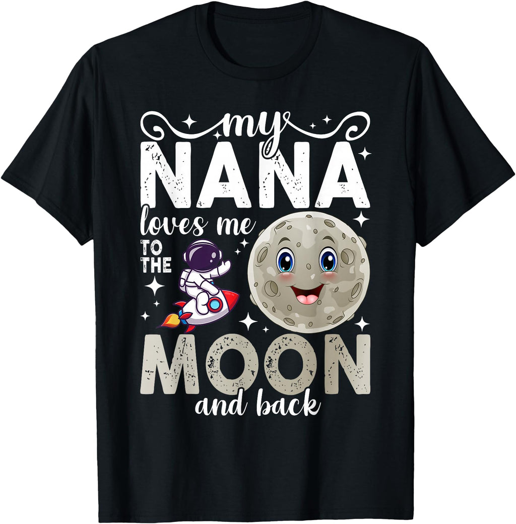 Exclusive My Nana Loves Me To Sweatshirt - Custom Art Print for Adults - T-Shirt, Sweatshirt, Hoodie