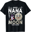 Exclusive My Nana Loves Me To Sweatshirt - Custom Art Print for Adults - T-Shirt, Sweatshirt, Hoodie