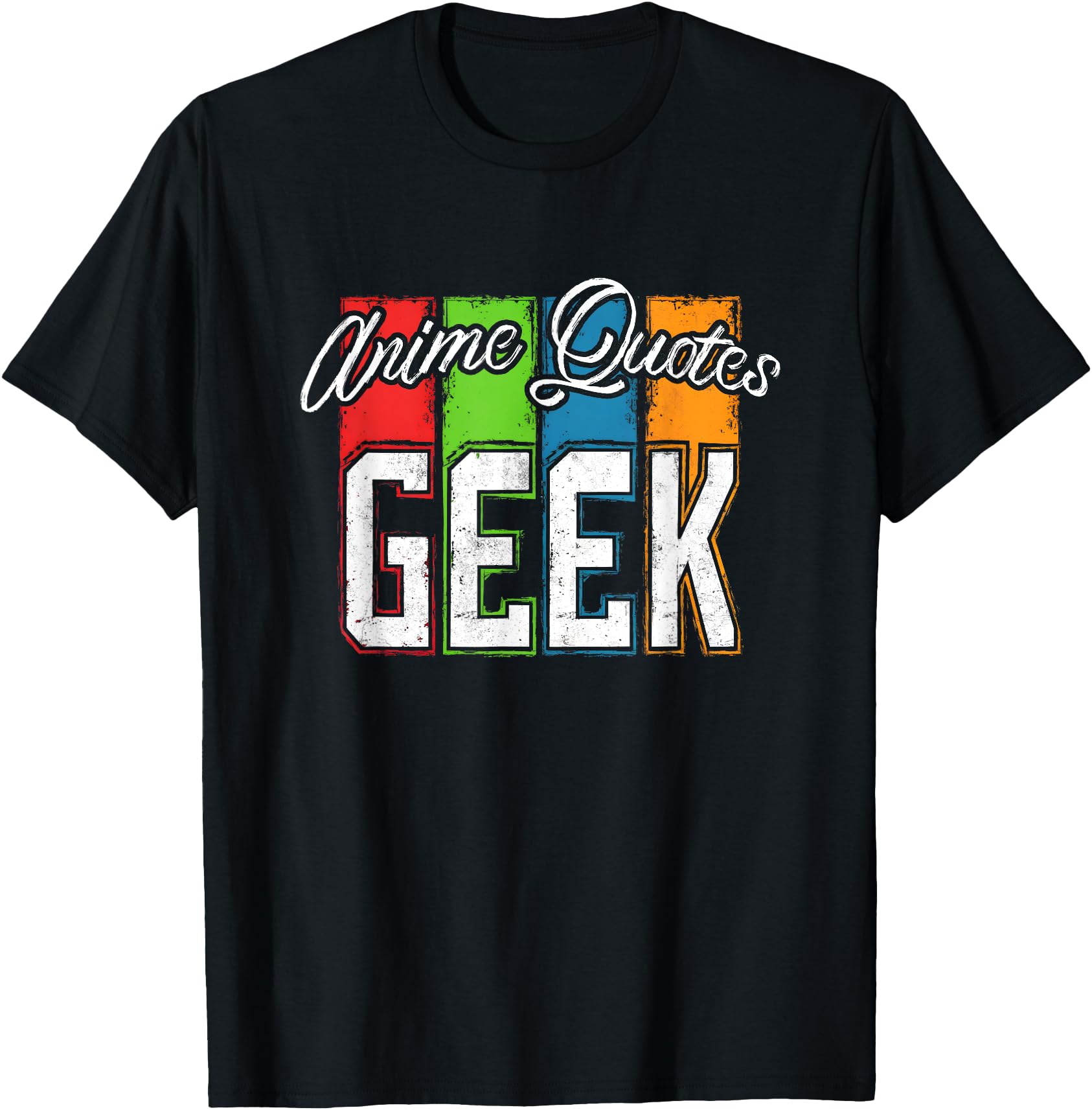 Handcrafted Anime Quotes Geek T-Shirt - Aesthetic Graphic Men Women - T-Shirt, Sweatshirt, Hoodie