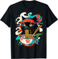 Authentic Cat Ramen Noodle Sweatshirt - Casual Everyday Wear Unisex - T-Shirt, Sweatshirt, Hoodie