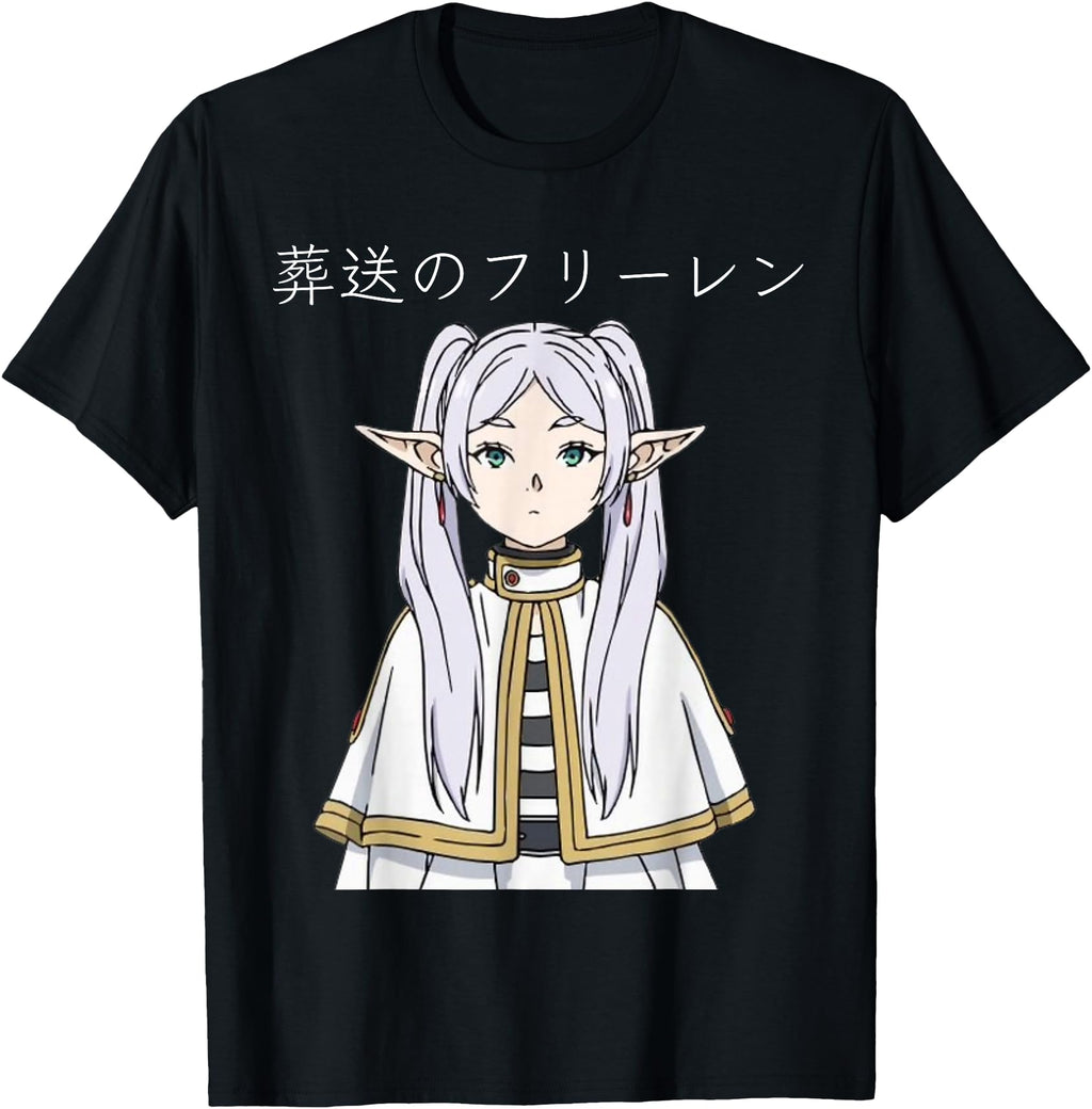 Authentic Frieren Beyond Journey S T-Shirt - Casual Everyday Wear Unisex - T-Shirt, Sweatshirt, Hoodie