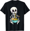 Original Skeleton Japanese Ramen Noodles Hoodie - Trendy Graphic Men Women - T-Shirt, Sweatshirt, Hoodie