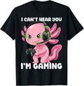 Gamer Axolotl Gamesolotl Fish Gaming Hoodie - Streetwear Style for Adults - T-Shirt, Sweatshirt, Hoodie