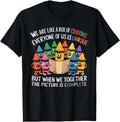 Authentic Teacher We Are Like Sweatshirt - Fun Novelty Design Men Women - T-Shirt, Sweatshirt, Hoodie