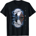 Exclusive Bigfoot Santa Sleigh Reindeer T-Shirt - Trendy Graphic Men Women - T-Shirt, Sweatshirt, Hoodie