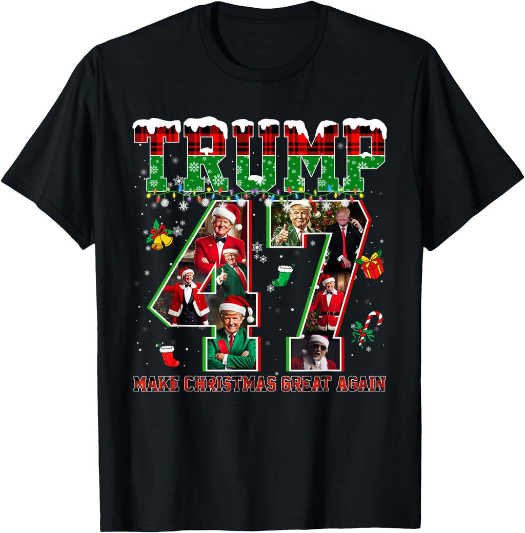 Original Santa Trump Make Great Again T-Shirt - Aesthetic Graphic Unisex - T-Shirt, Sweatshirt, Hoodie