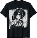 Handcrafted Anime Punk Singing Japanese Hoodie - Unique Graphic Unisex - T-Shirt, Sweatshirt, Hoodie