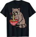 Exclusive Raccoon Ramen Kawaii Hoodie - Fun Novelty Design for Adults - T-Shirt, Sweatshirt, Hoodie
