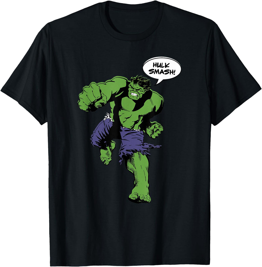 Exclusive Marvel Comics Hulk Smash T-Shirt - Fun Novelty Design Unisex - T-Shirt, Sweatshirt, Hoodie