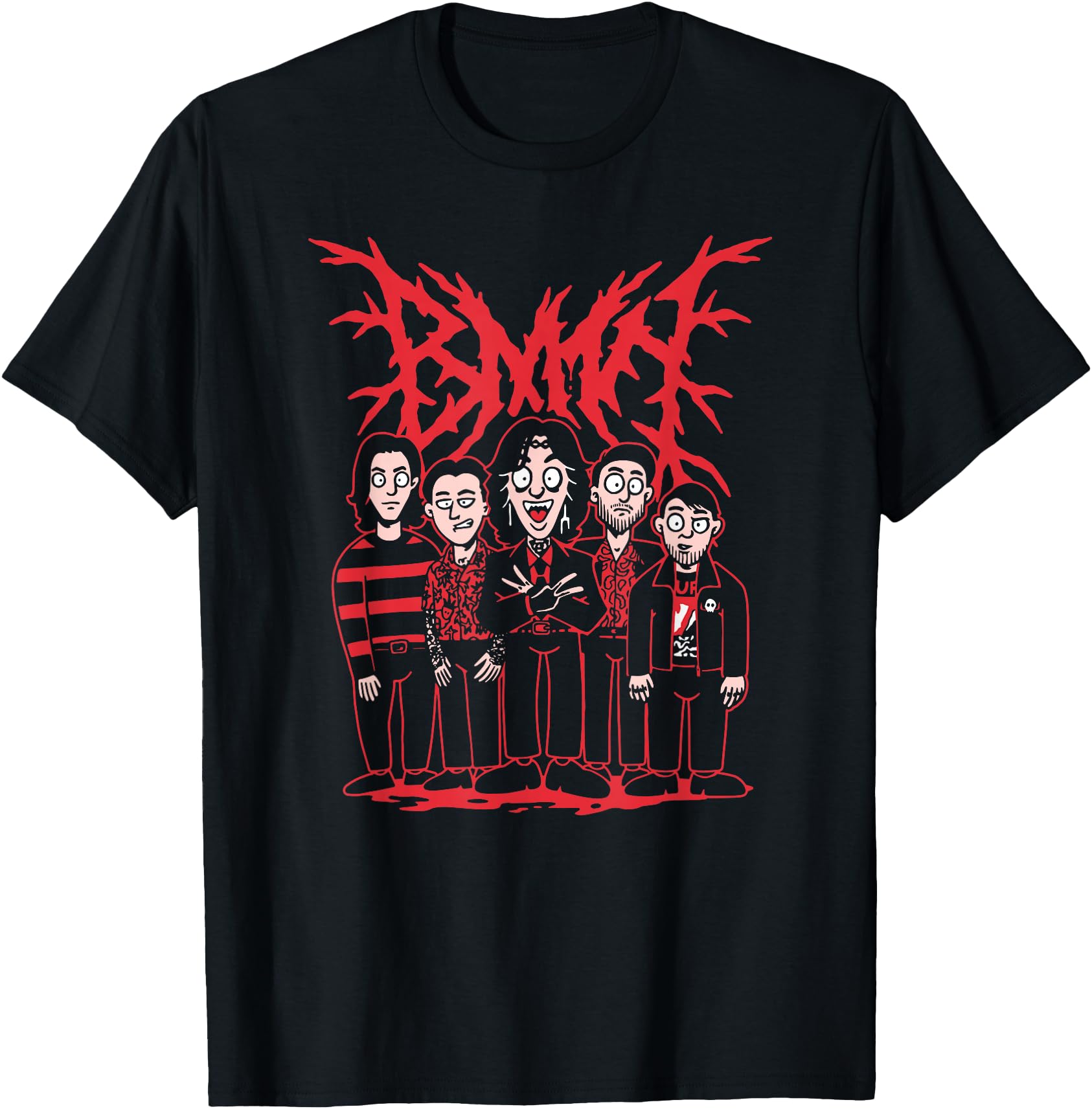 Authentic Bring Me Horizon Bmth Sweatshirt - Custom Art Print Unisex - T-Shirt, Sweatshirt, Hoodie