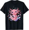 Original Kawaii Axolotl Strawberry Milk T-Shirt - Graphic Print for Adults - T-Shirt, Sweatshirt, Hoodie